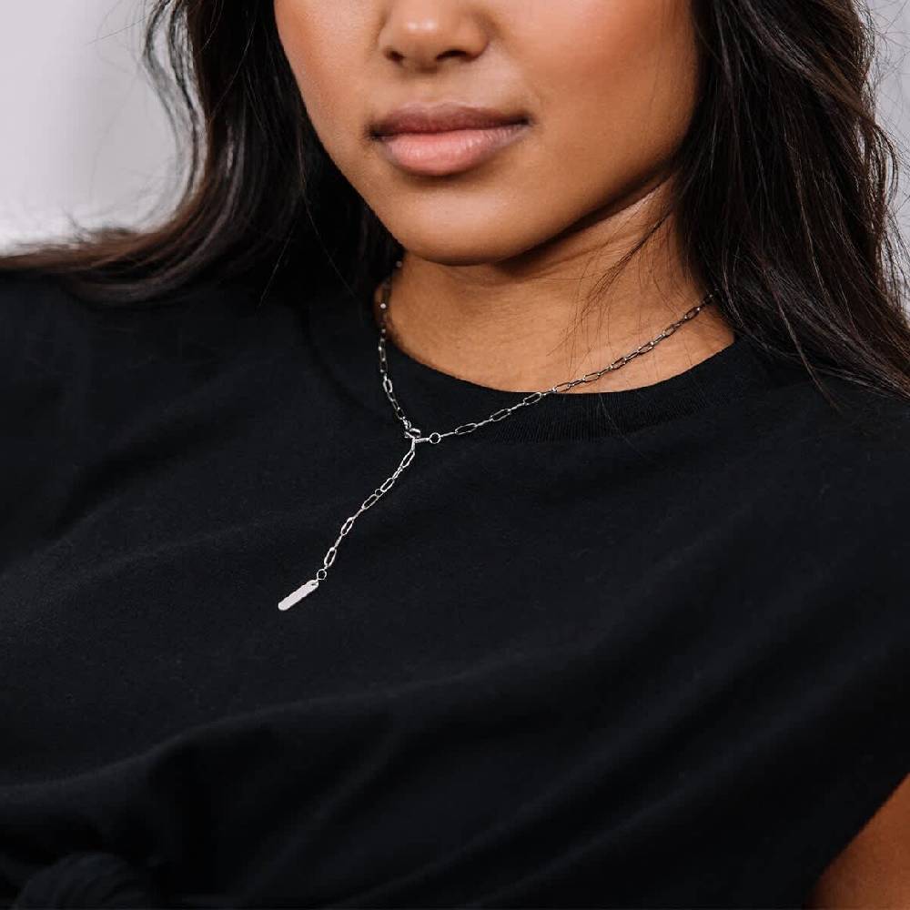 Kpten & Son Necklace Lock Silver Bis zu 65% Rabatt