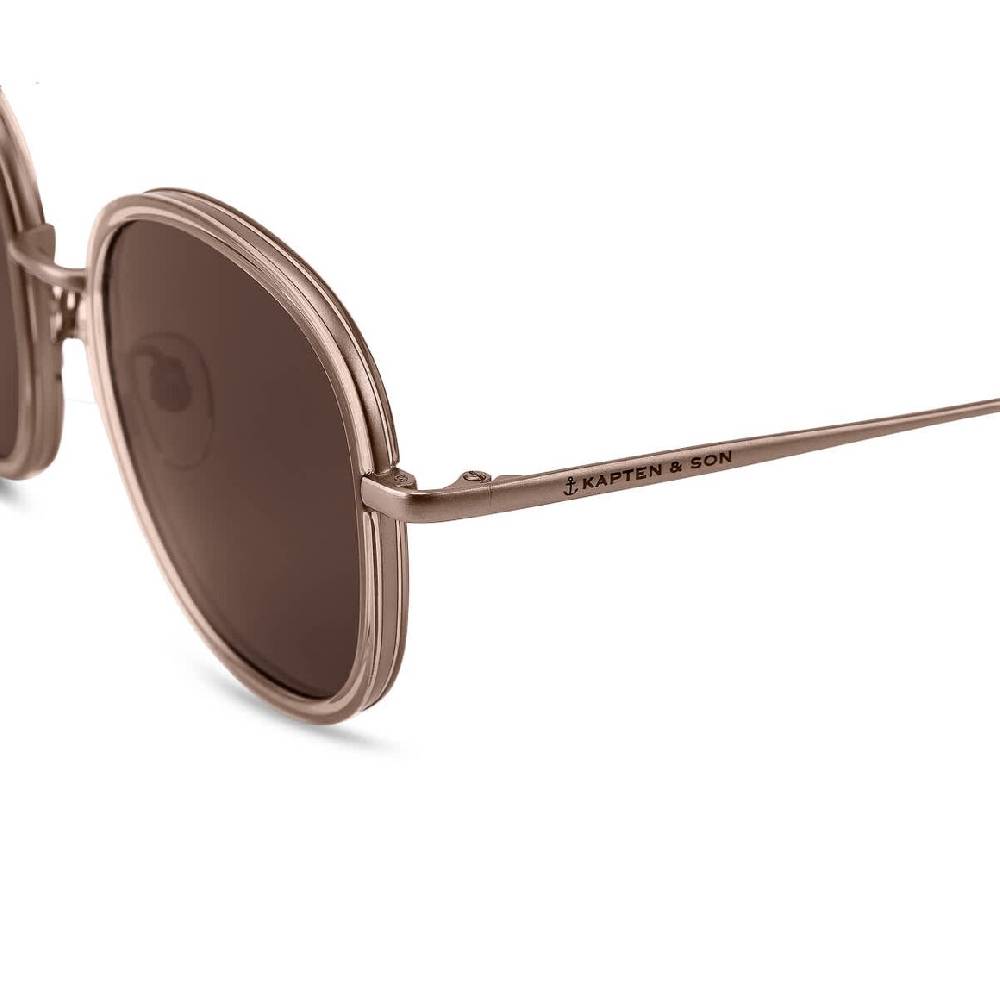 Kpten & Son Amsterdam Large Transparent Hazel Brown Begrenzt auf 3 Tage
