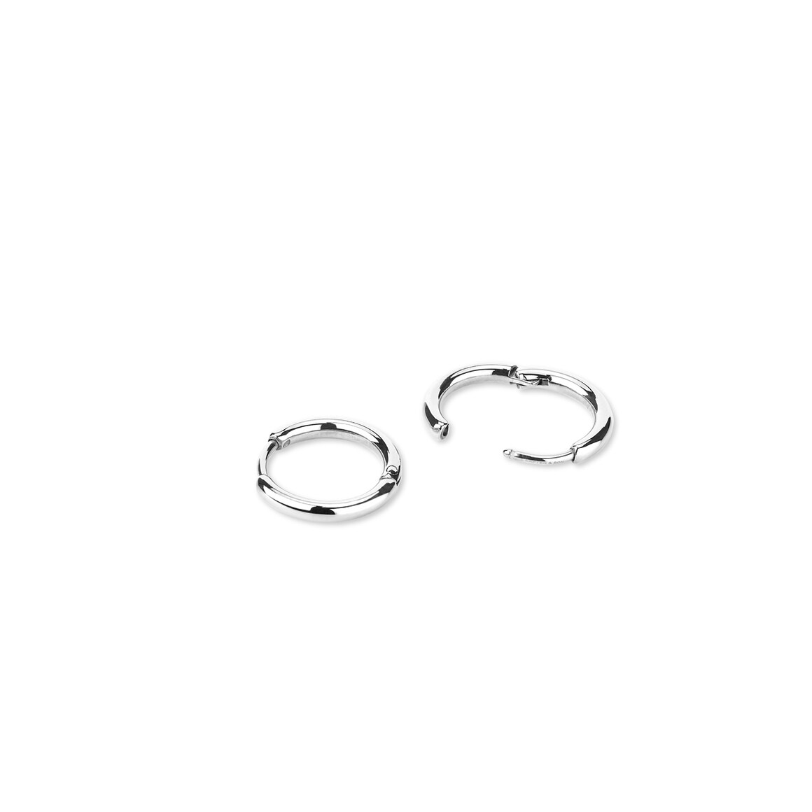 Kpten & Son Earring Filigree Hoop Silver Saisonschlussverkauf