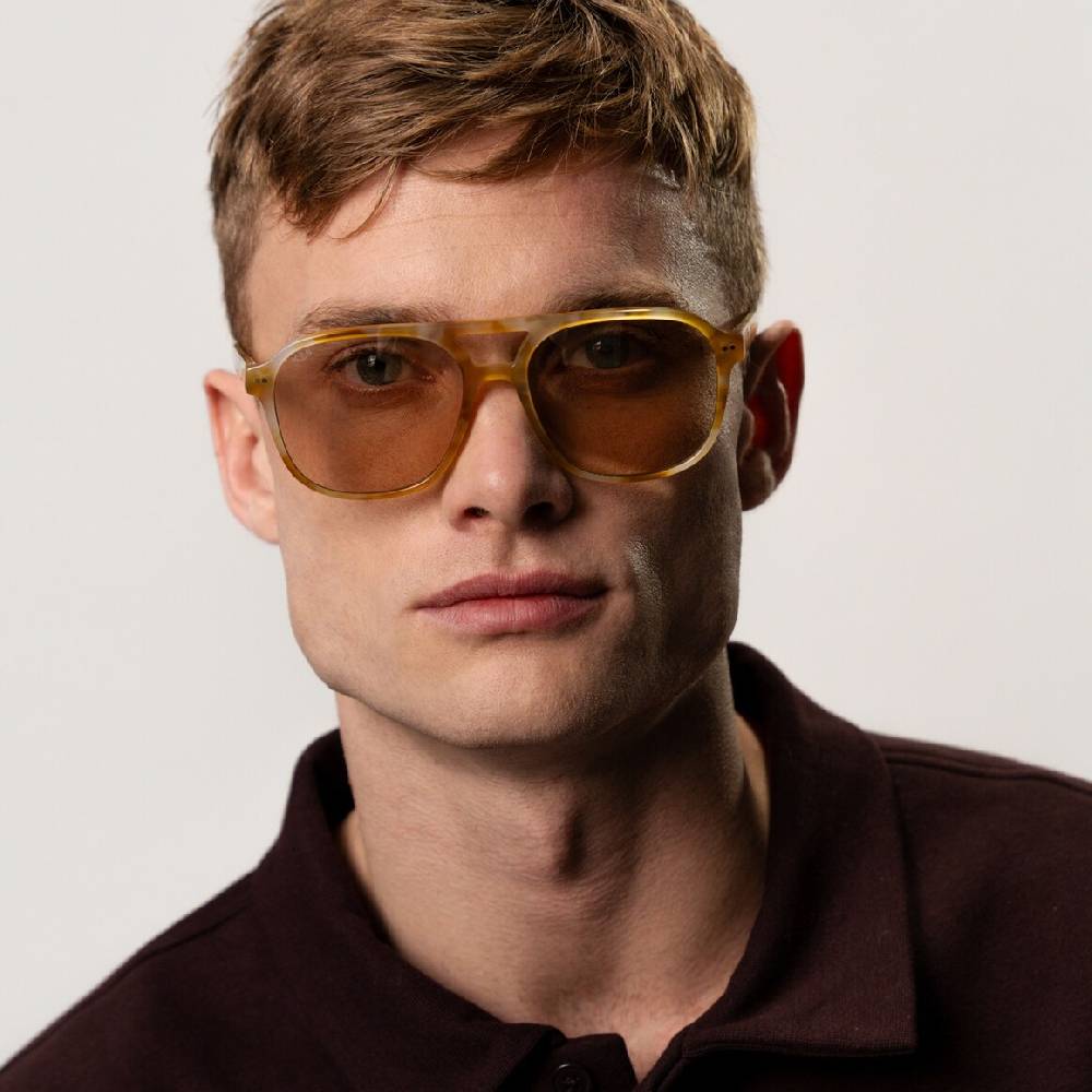 Kpten & Son Zurich Oversize Yellow Speckled im Angebot