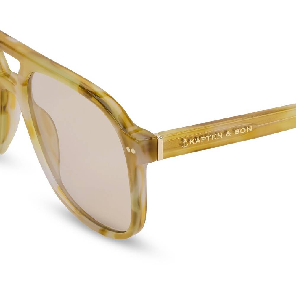 Kpten & Son Zurich Oversize Yellow Speckled im Angebot