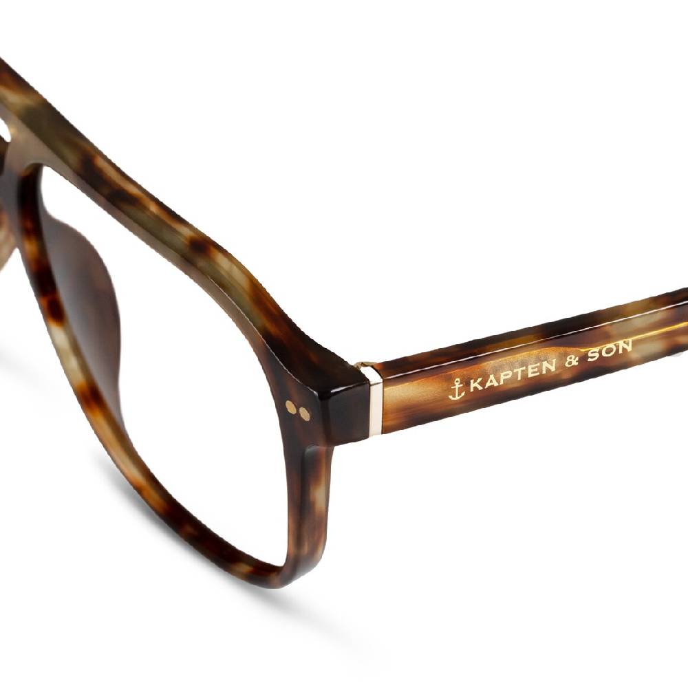 Kpten & Son Zurich Oversize Havana Tortoise Große Rabatte