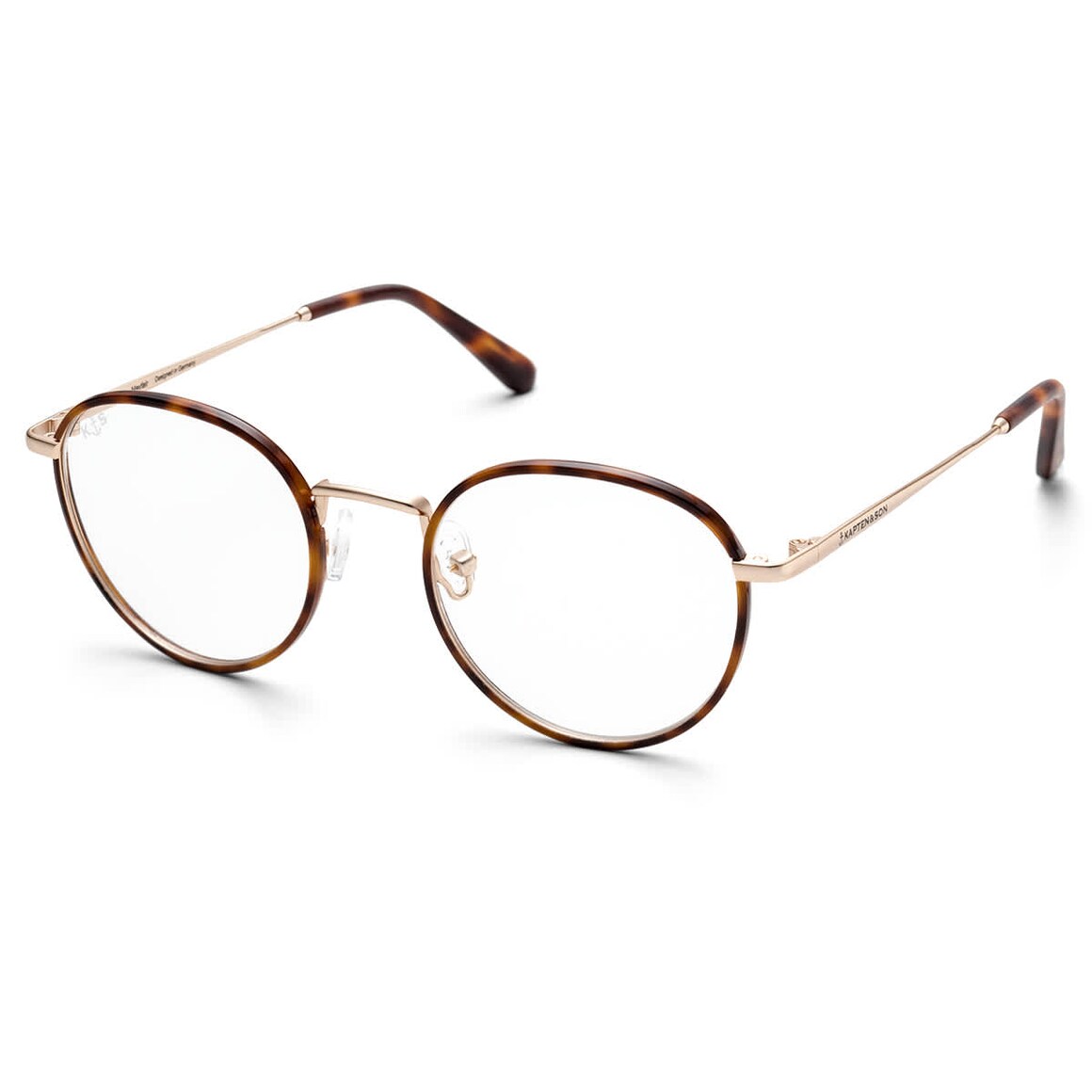 Kpten & Son London Small Matt Gold Tortoise