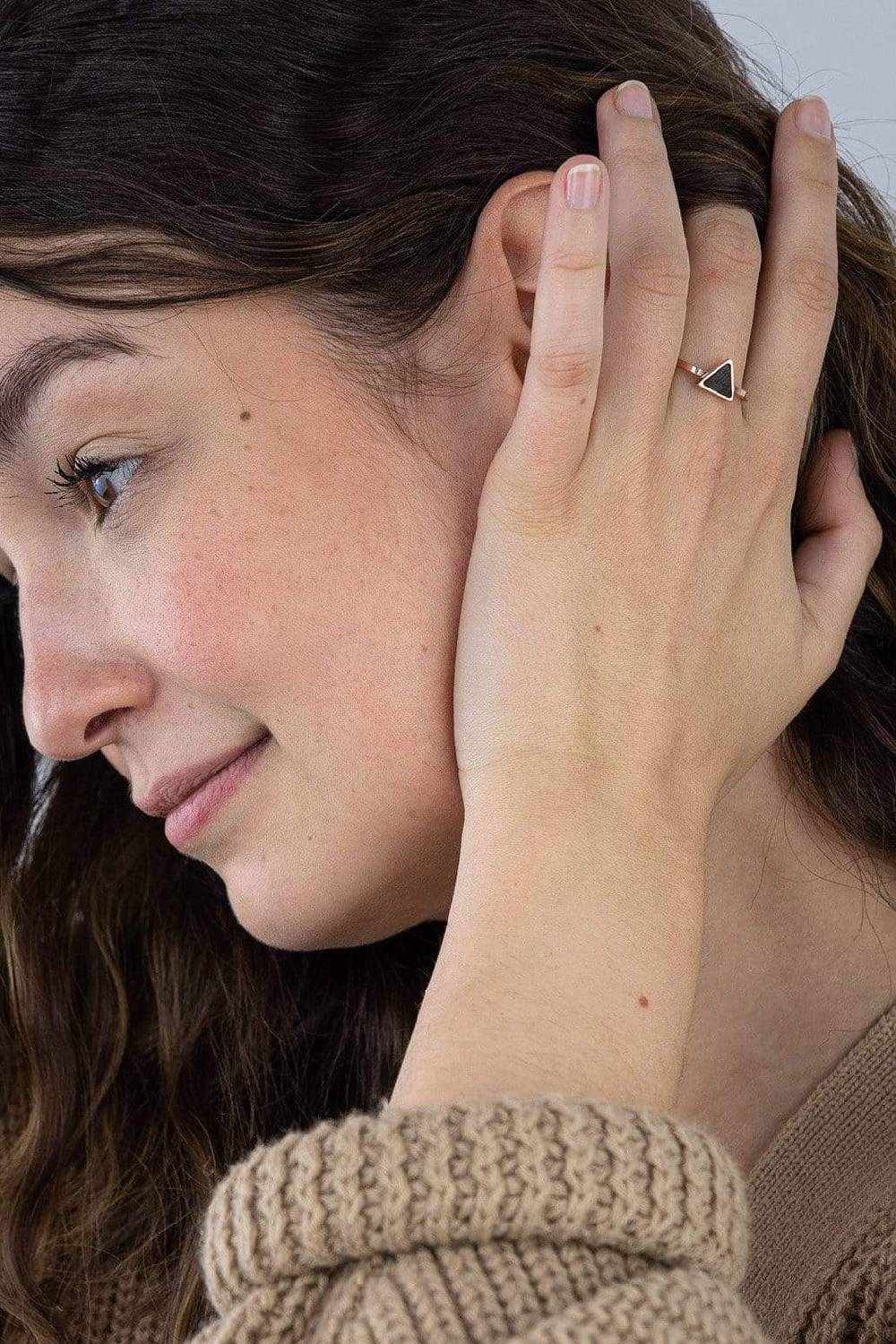 Kerbholz TRIANGLE RING Sandelholz Kauf eins, bekomm eins gratis