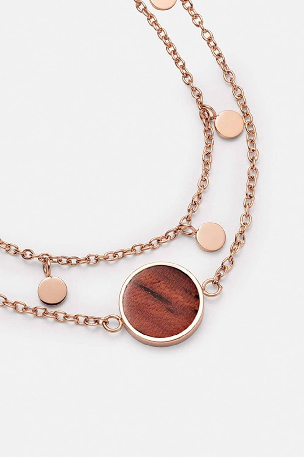 Kerbholz CIRCLE DOUBLE BRACELET Rosenholz Super Sparpreis