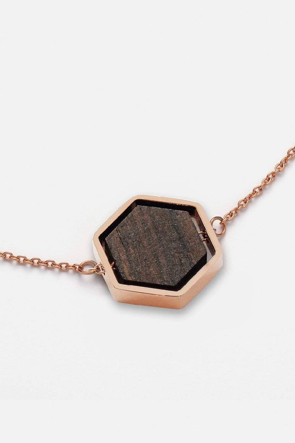 Kerbholz HEXA NECKLACE Sandelholz Letzte 3 Tage