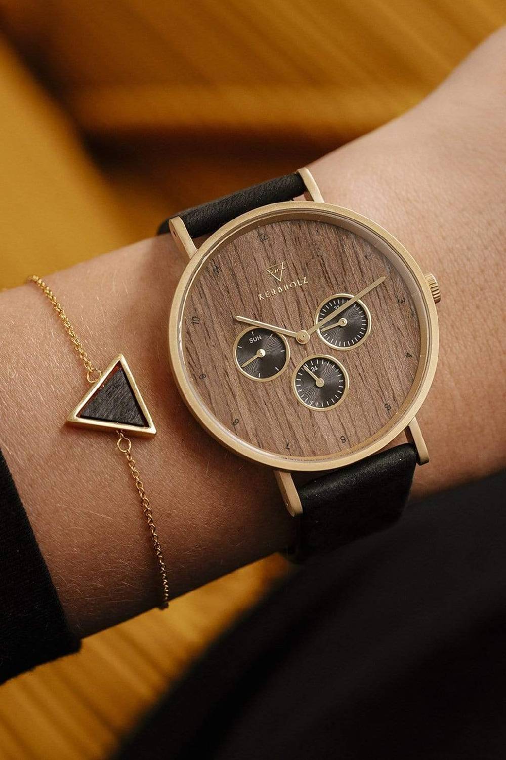 Kerbholz TRIANGLE BRACELET Sandelholz Begrenzt auf 3 Tage
