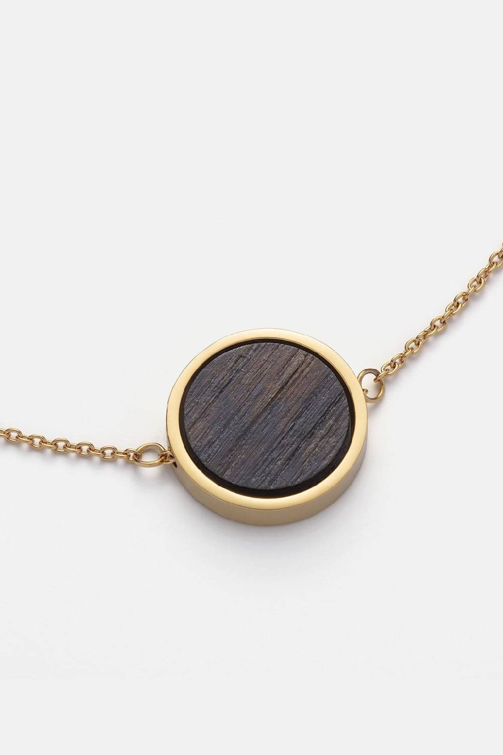Kerbholz CIRCLE NECKLACE Walnuss Verkauf