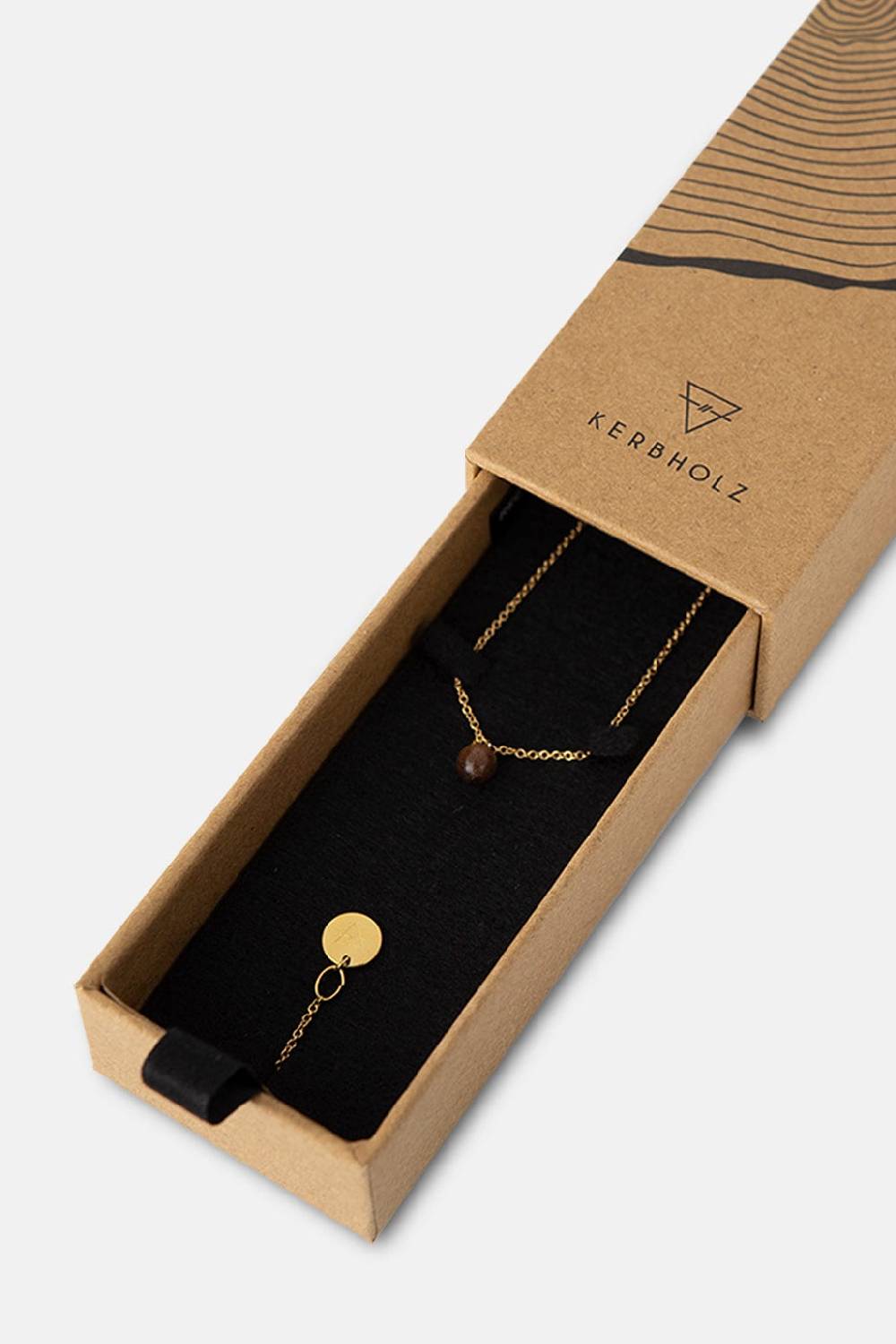 Kerbholz PEARL NECKLACE Walnuss Kostenloser Versand