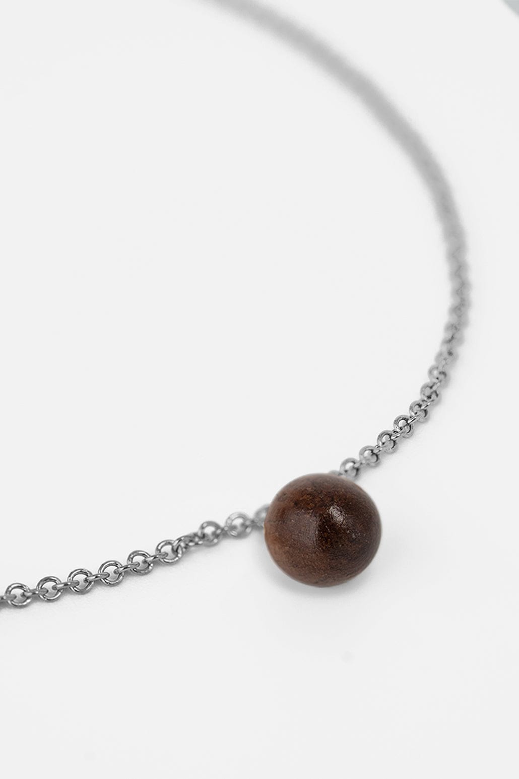 Kerbholz PEARL NECKLACE Walnuss