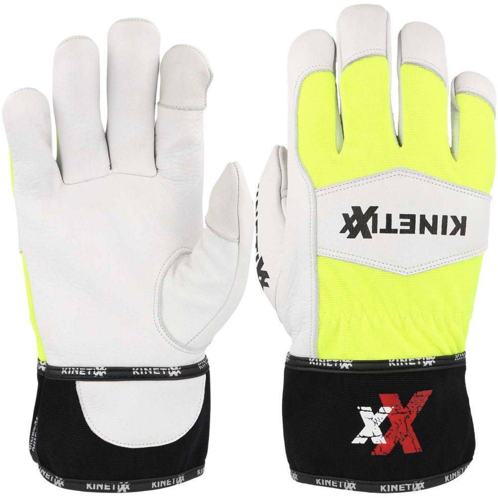 Kinetixx Robuste Leder-Schnittschutzhandschuhe X-Heavy Sonderangebot der Fabrik