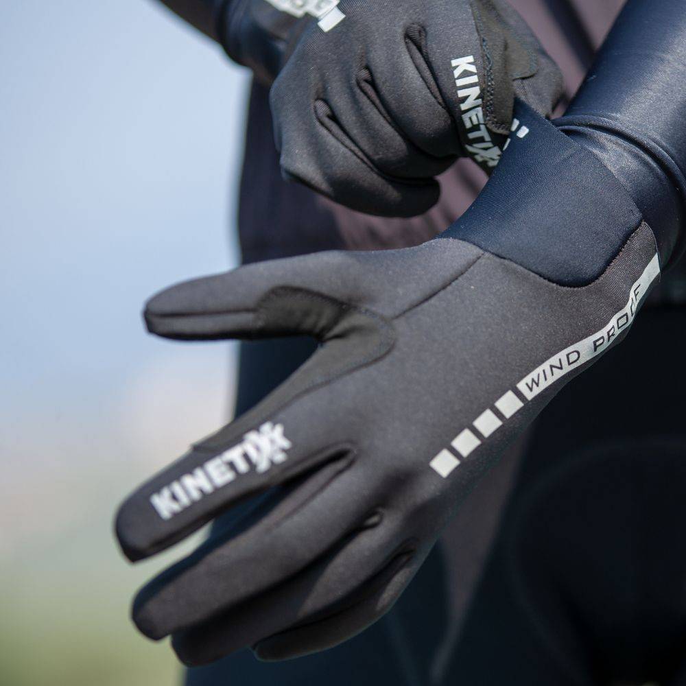 Kinetixx Winddichte Winter-Radhandschuhe Leevi Günstiger Verkauf