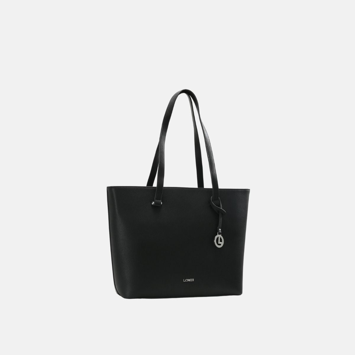 L. Credi Filippa Shopper schwarz Top Angebot