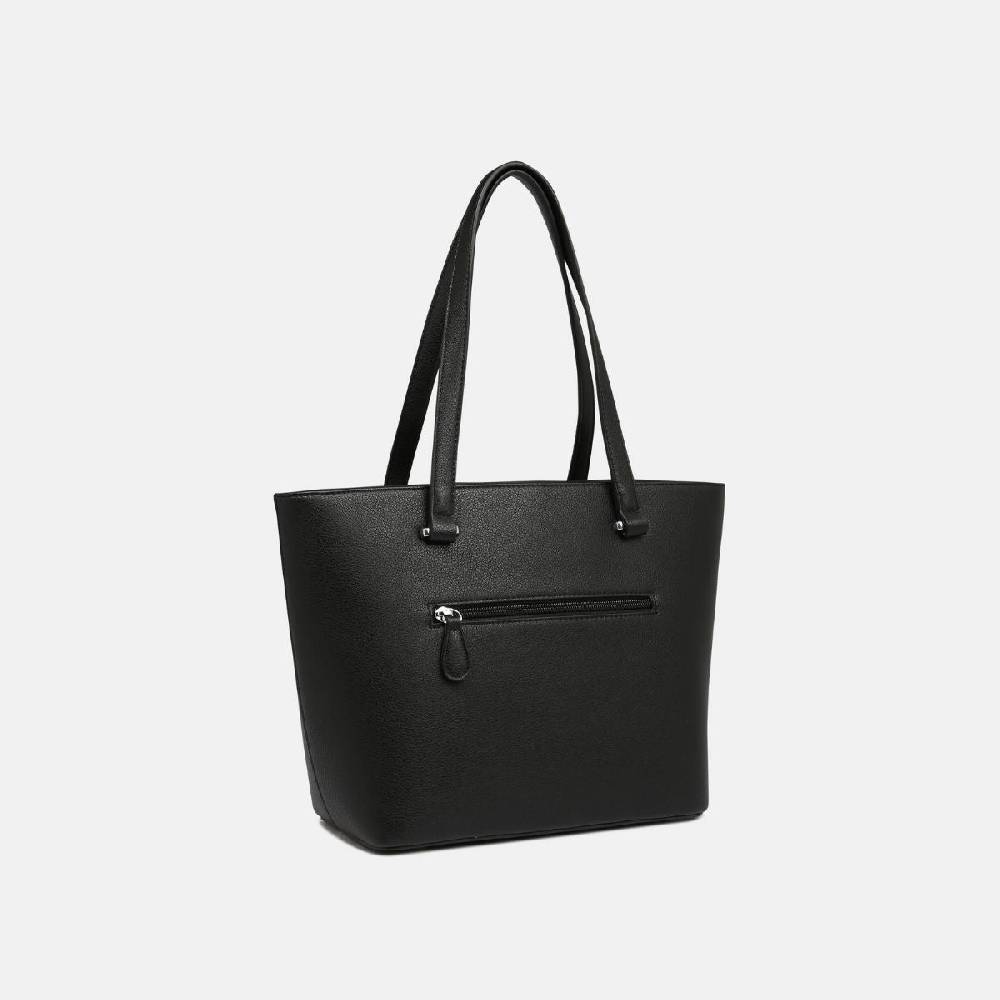 L. Credi Filippa Shopper schwarz Räumungsverkauf