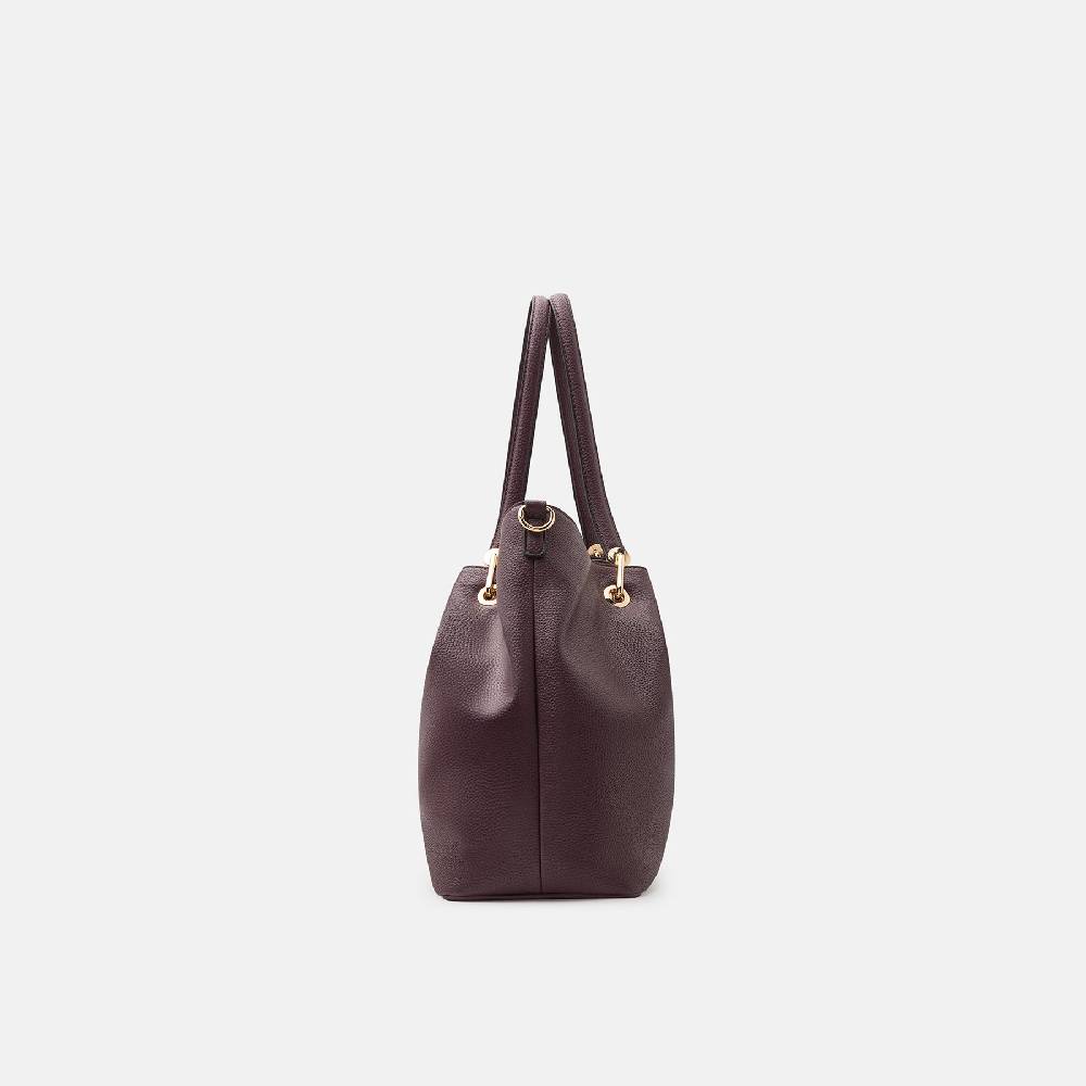 L. Credi Ebony Shopper dark plum Tägliche Deals