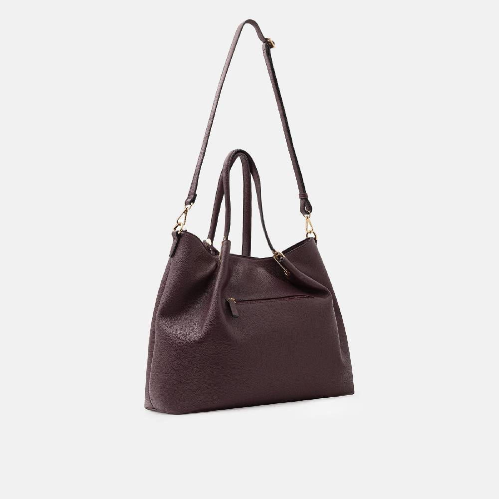 L. Credi Ebony Shopper dark plum Tägliche Deals
