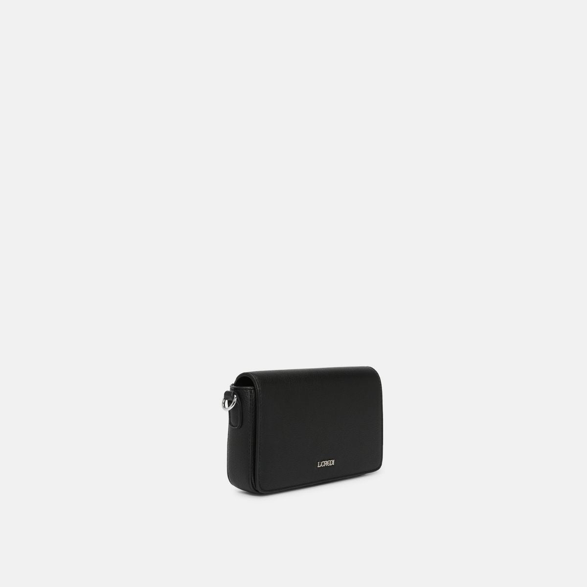 L. Credi Jane Clutch schwarz Sonderangebote