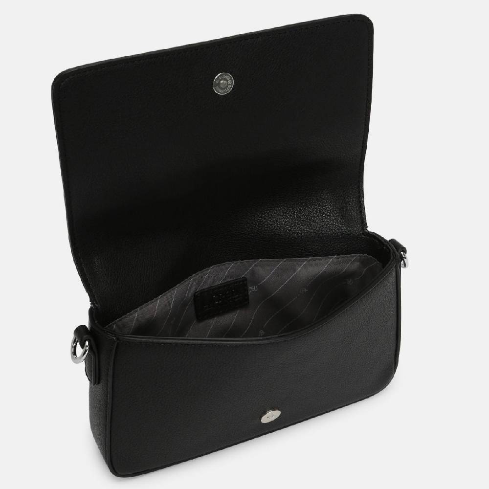 L. Credi Jane Clutch schwarz Sonderangebote