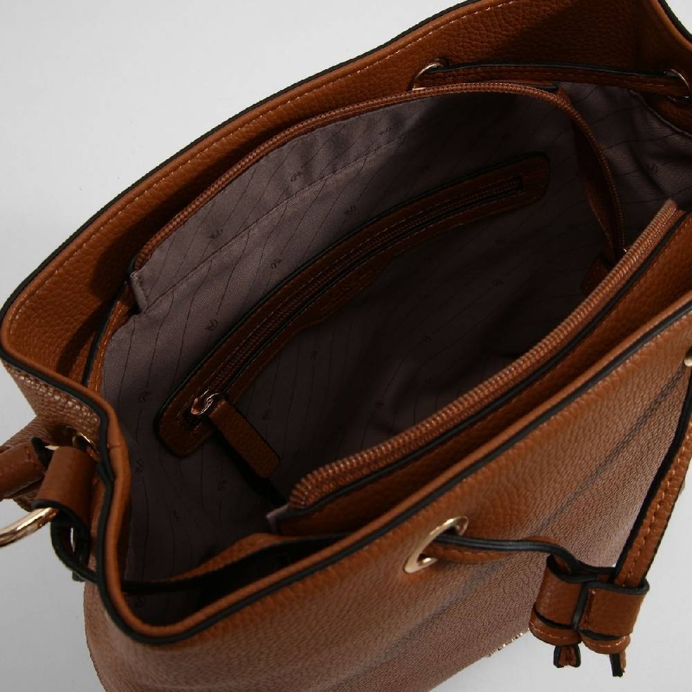 L. Credi Ebony Hobo cognac VIP-Rabatte
