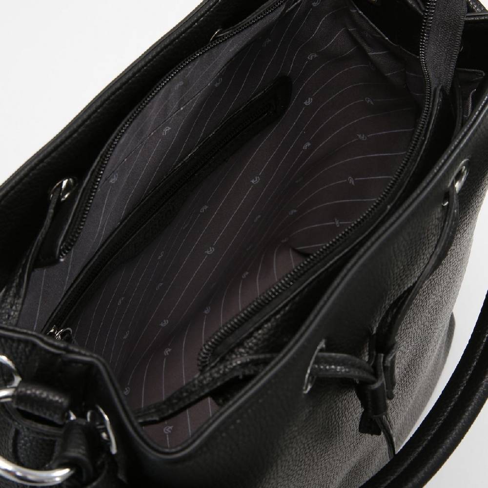 L. Credi Ebony Hobo schwarz Bis zu 65% Rabatt