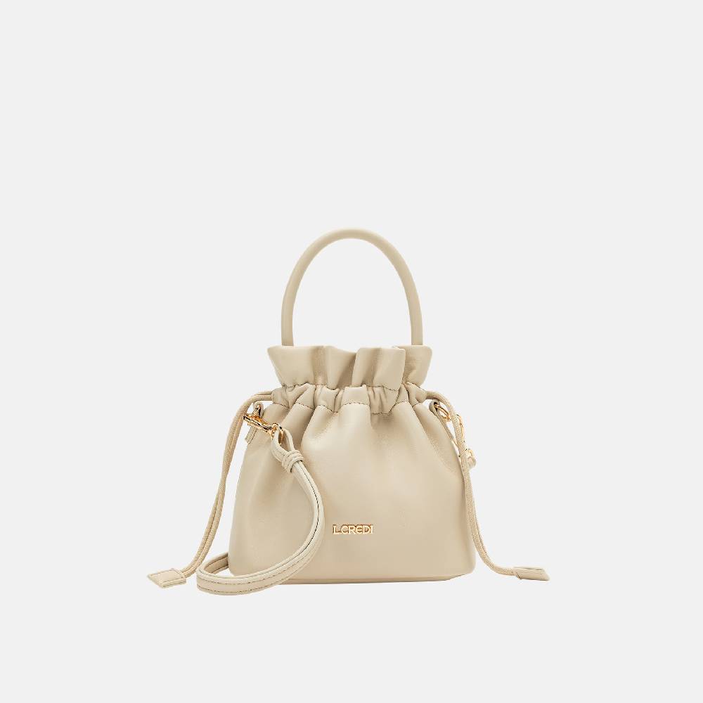 L. Credi Nahla Hobo creme 50% Rabatt mit kostenlosem Versand