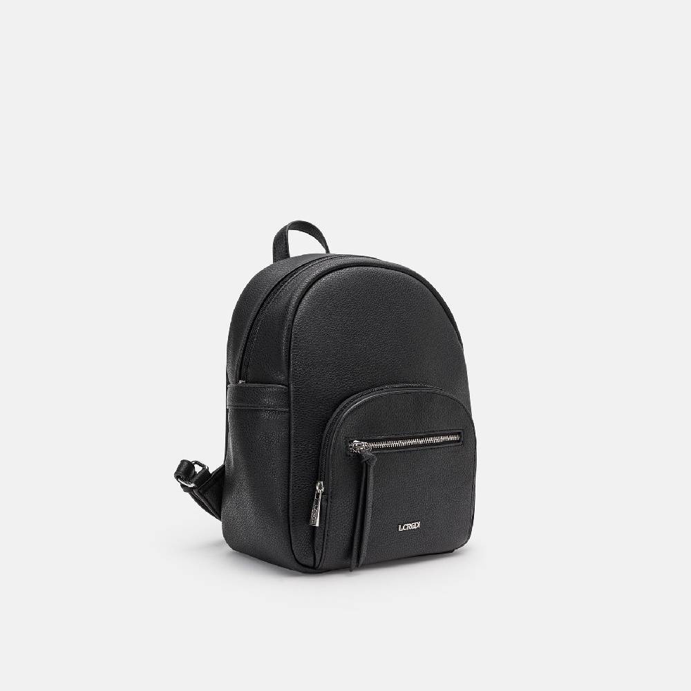 L. Credi Najuka Rucksack schwarz Kostenloser Versand international