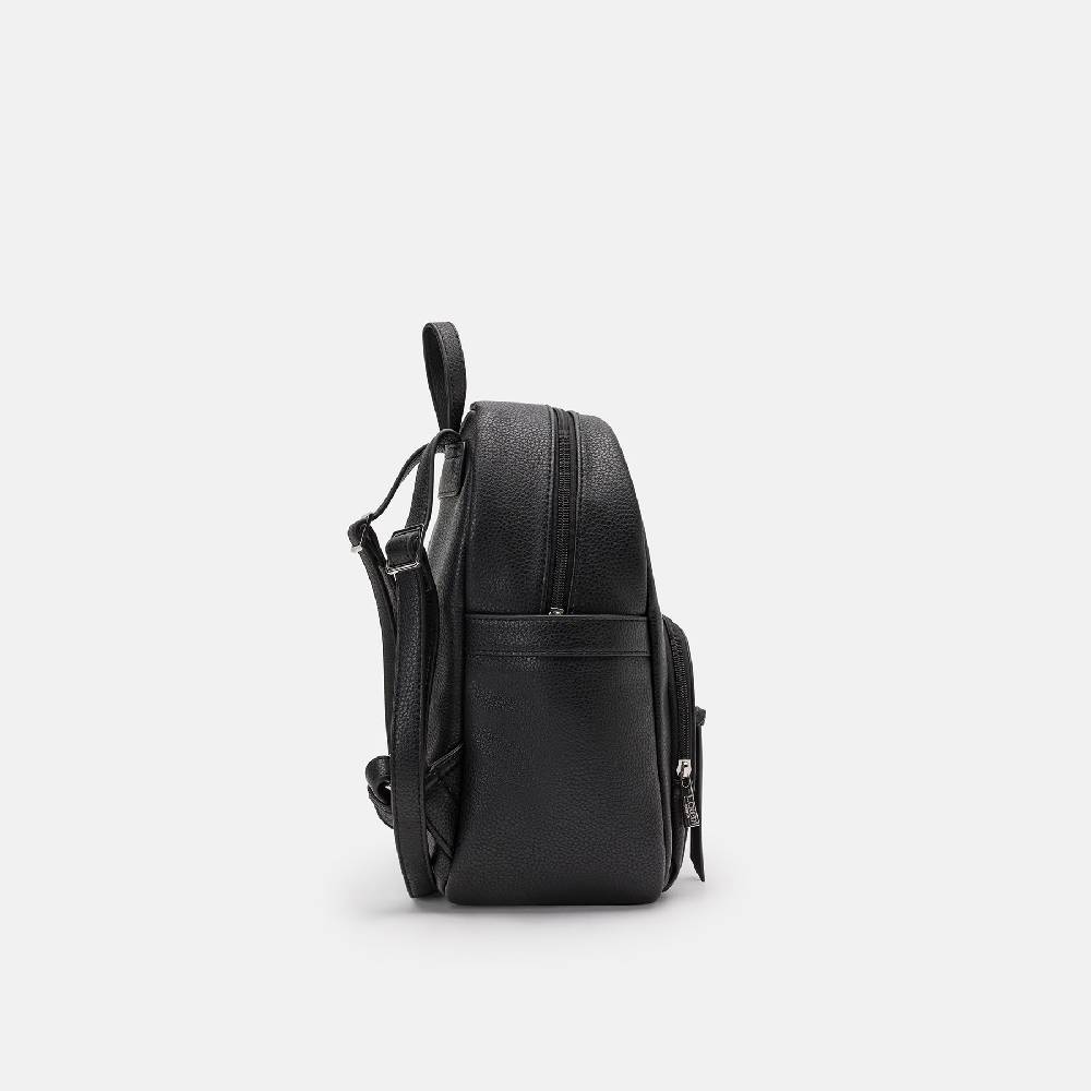 L. Credi Najuka Rucksack schwarz Kostenloser Versand international