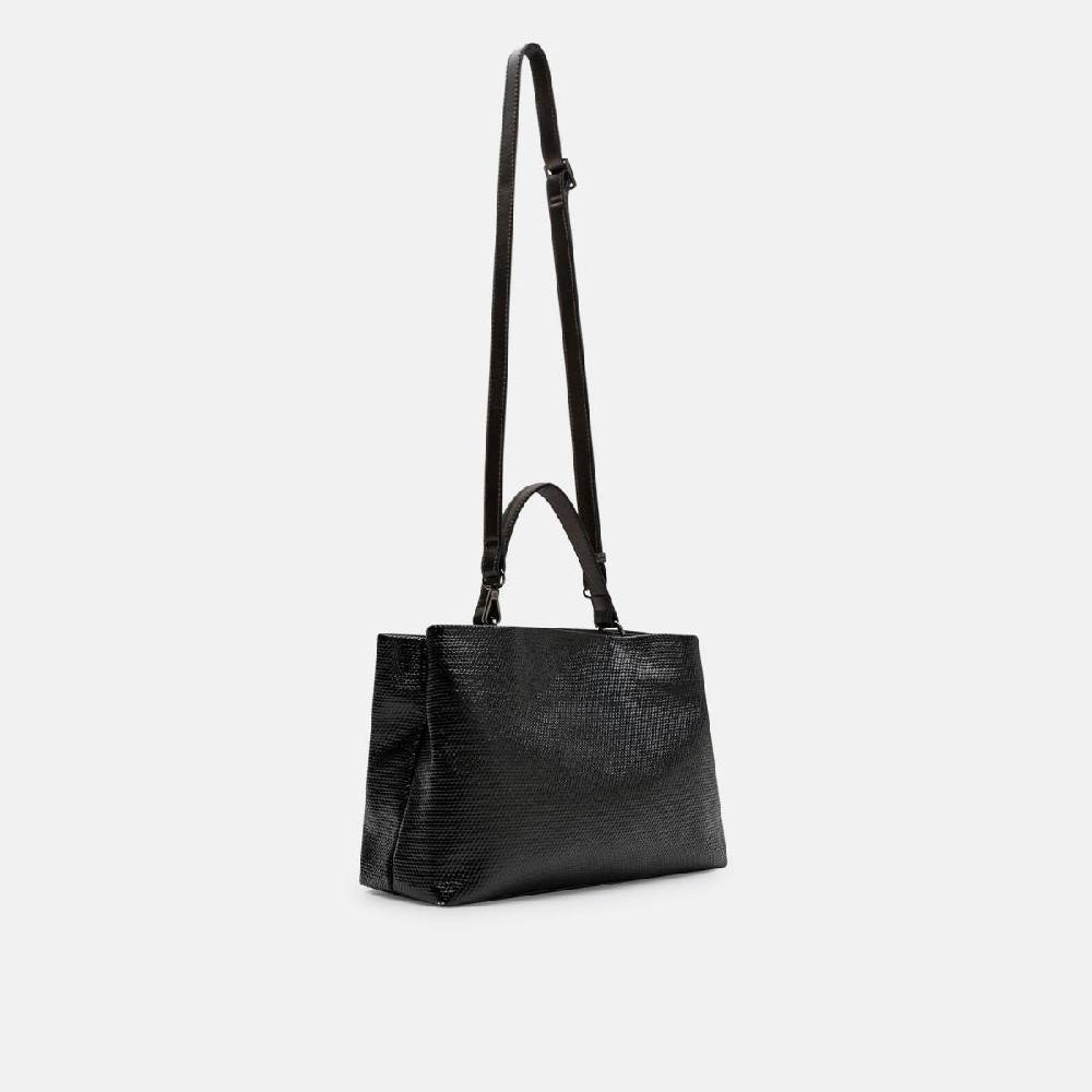 L. Credi Nadine Henkeltasche schwarz Black Friday Preise