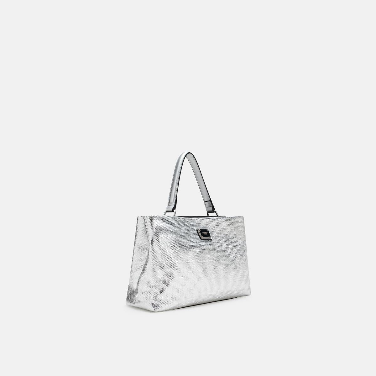 L. Credi Nadine Henkeltasche silber Outlet