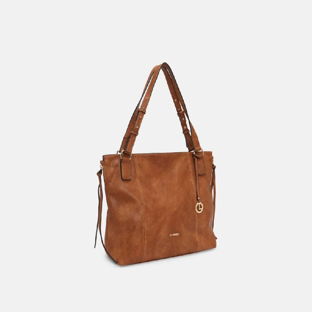 L. Credi Jana Shopper cognac im Angebot