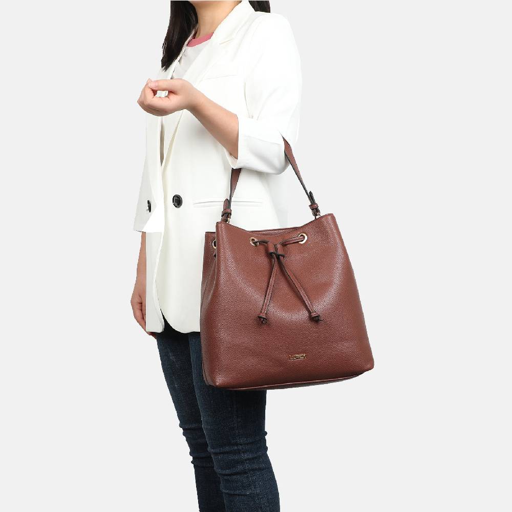 L. Credi Ebony Hobo nougat Online Outlet