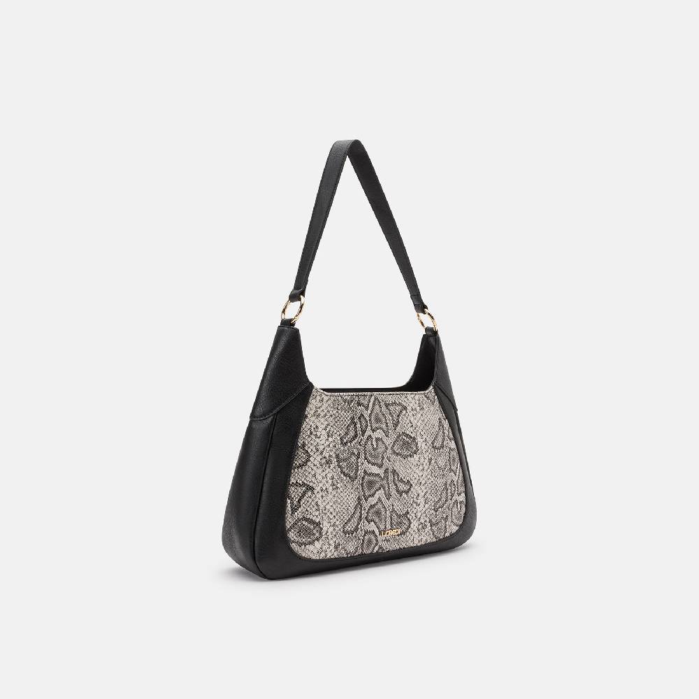 L. Credi Natascha Hobo schwarz / weiss Blitzangebot