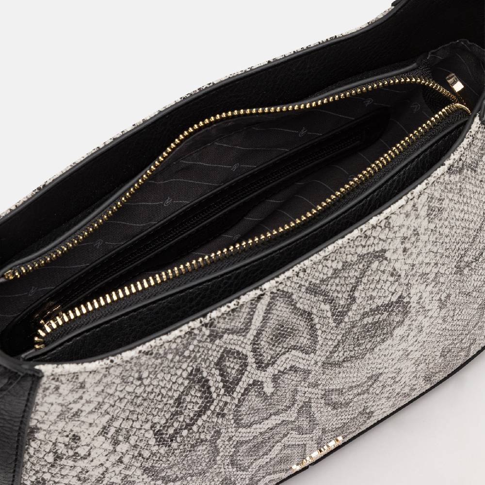 L. Credi Natascha Hobo schwarz / weiss Blitzangebot