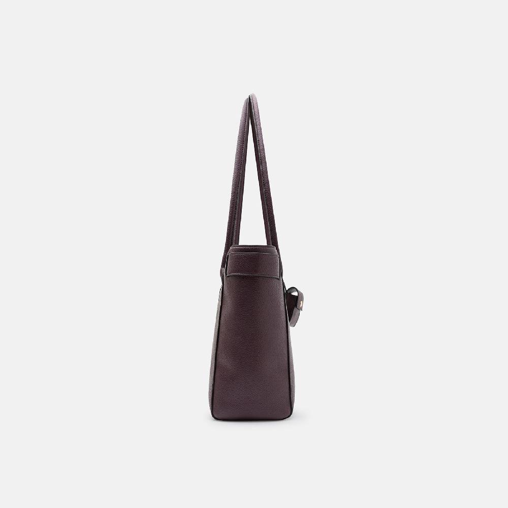 L. Credi Nadira Shopper dark plum Große Rabatte