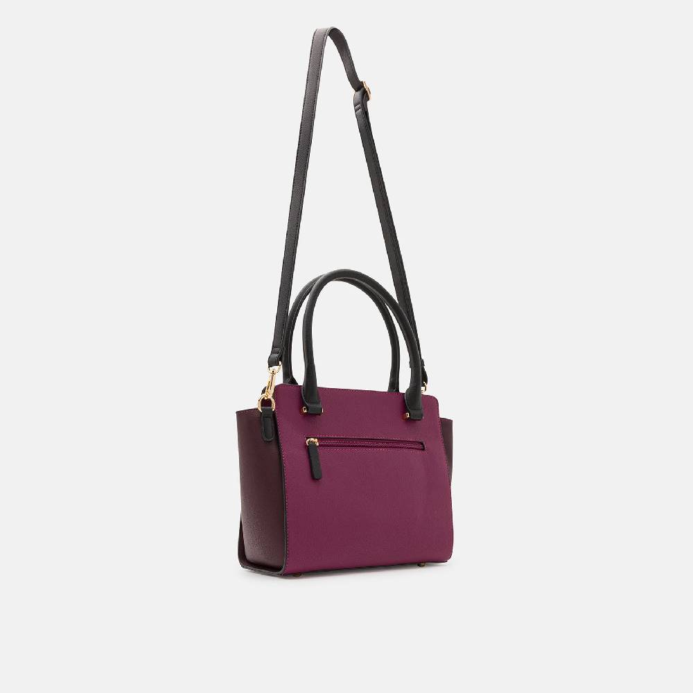 L. Credi Nora Henkeltasche plum VIP-Rabatte