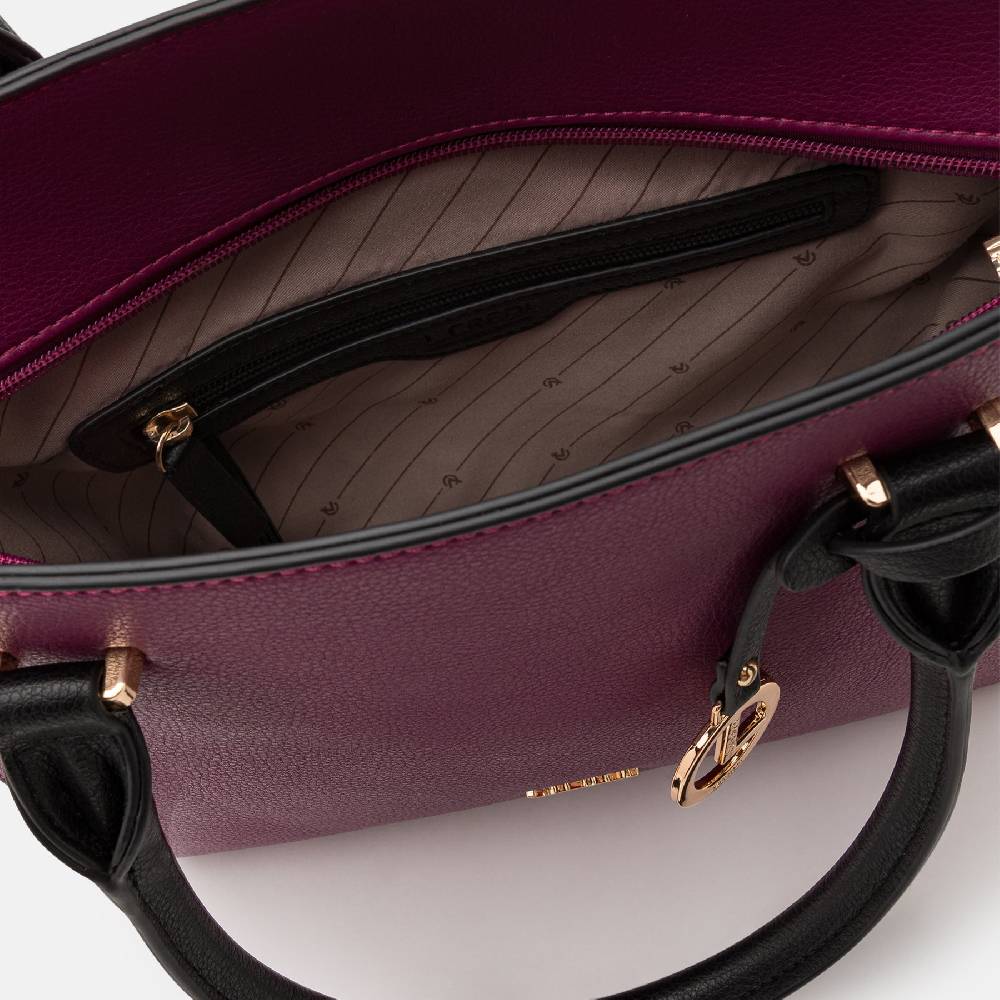 L. Credi Nora Henkeltasche plum VIP-Rabatte