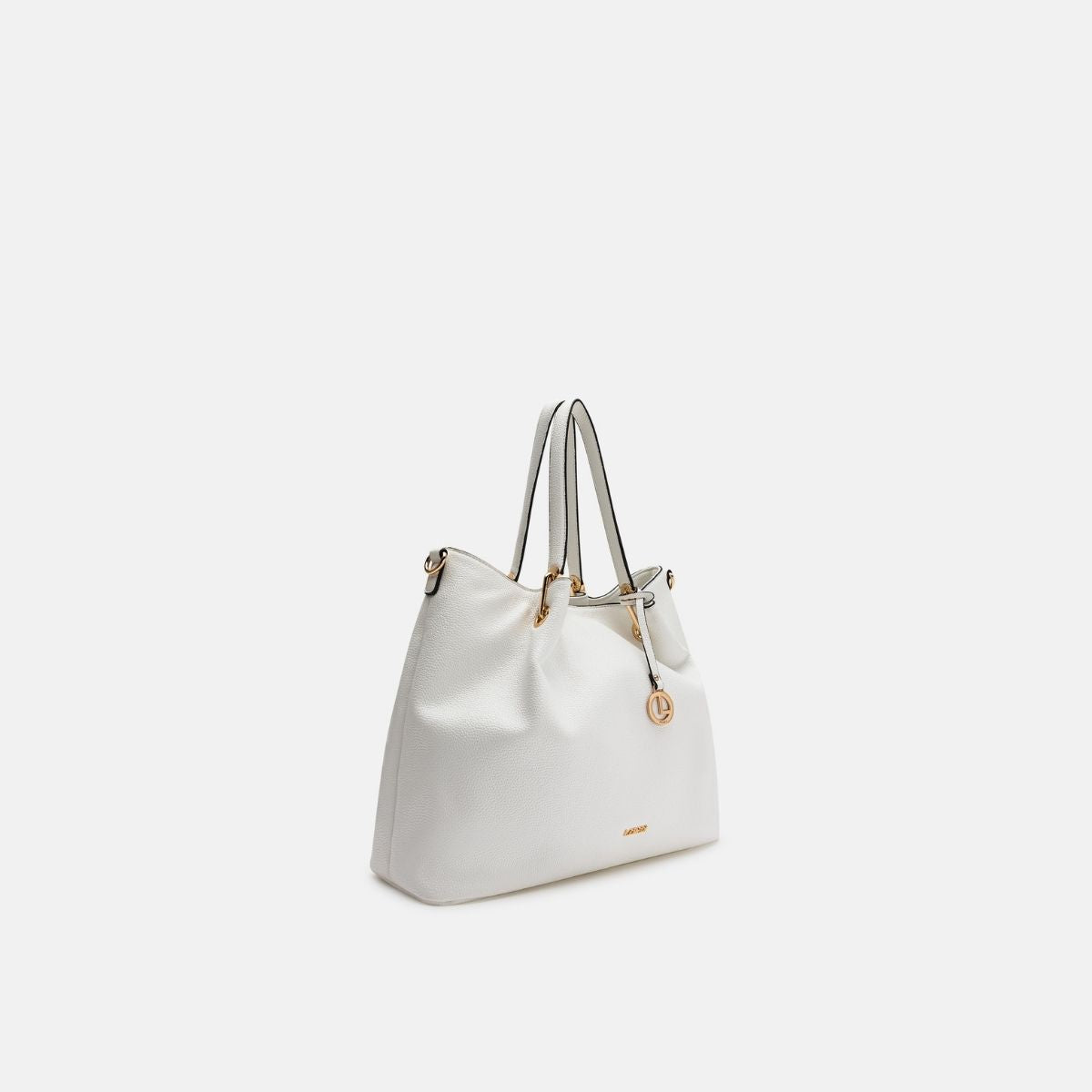 L. Credi Ebony Shopper weiss Fabrikladen