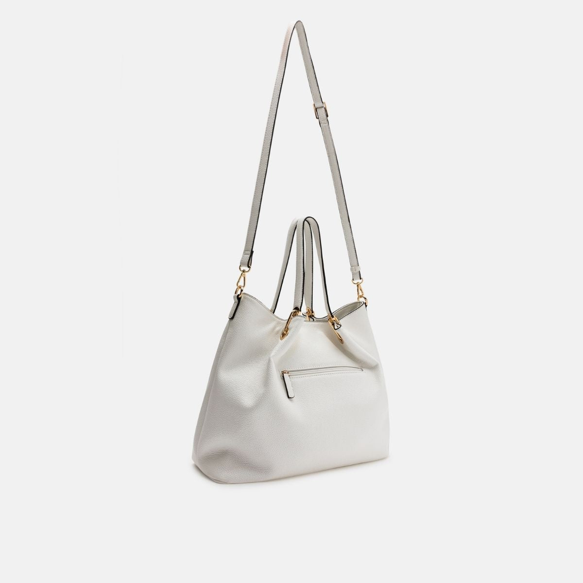 L. Credi Ebony Shopper weiss Fabrikladen