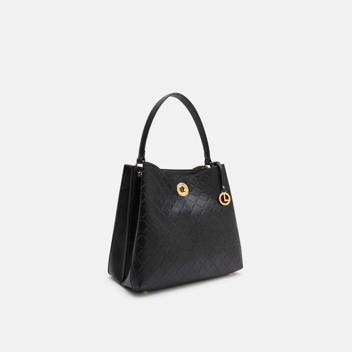 L. Credi Filiberta Hobo schwarz Black Friday Preise