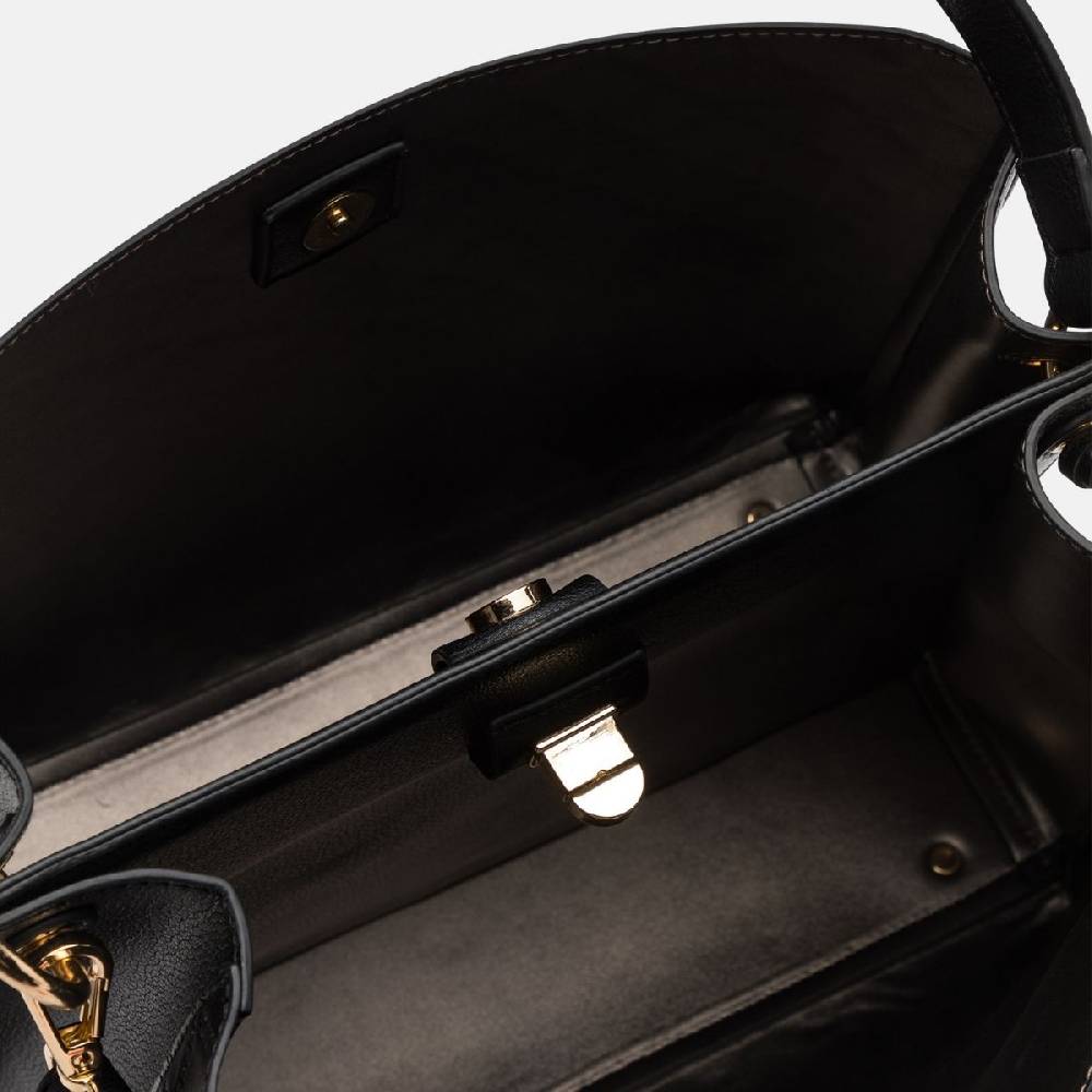 L. Credi Filiberta Hobo schwarz Black Friday Preise