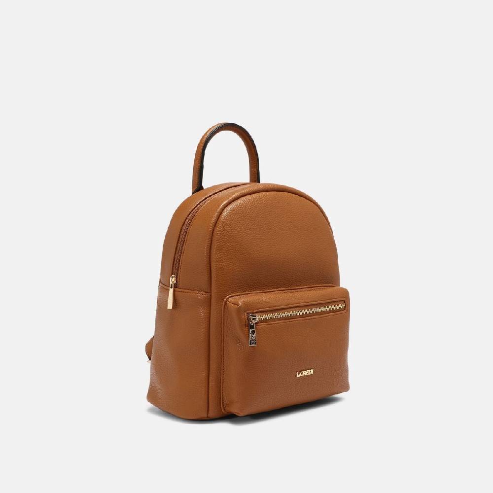 L. Credi Budapest Rucksack cognac 50% Rabatt für begrenzte Zeit