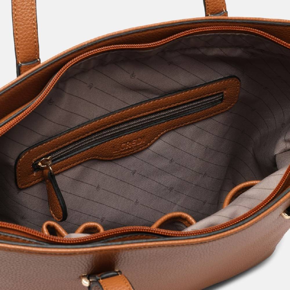 L. Credi Maxima Shopper cognac Outlet