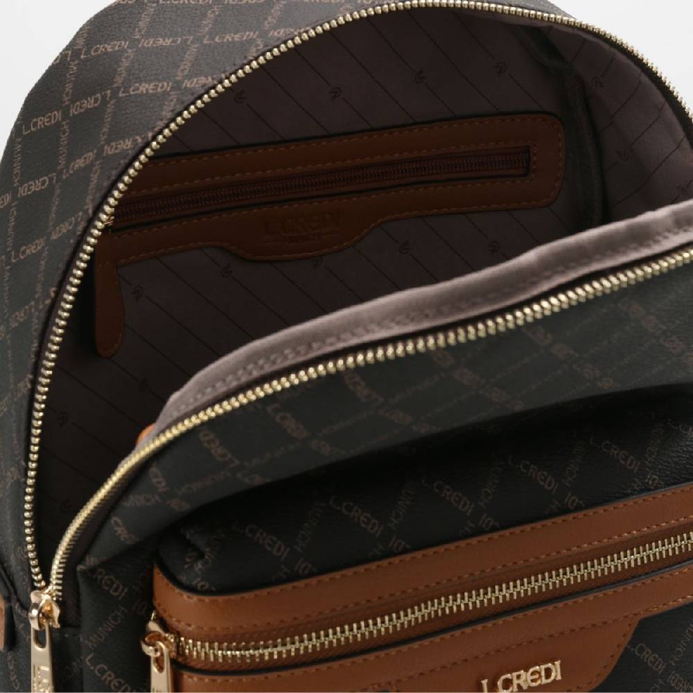 L. Credi Filiberta Rucksack braun Auslauf