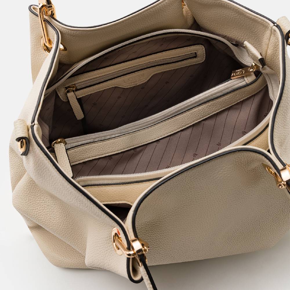 L. Credi Ebony Shopper creme Hotsell