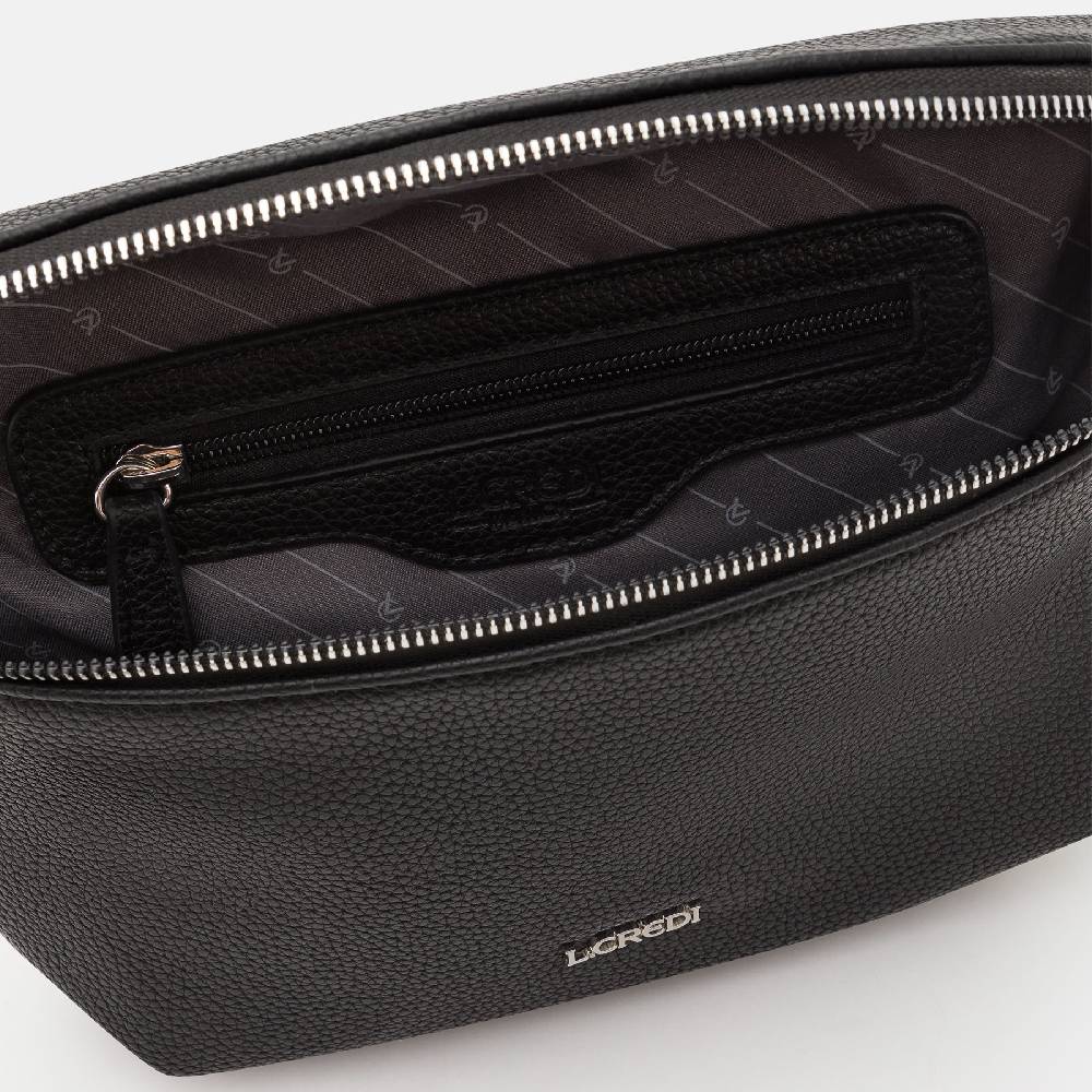 L. Credi Noliana Umhängetasche schwarz im Angebot