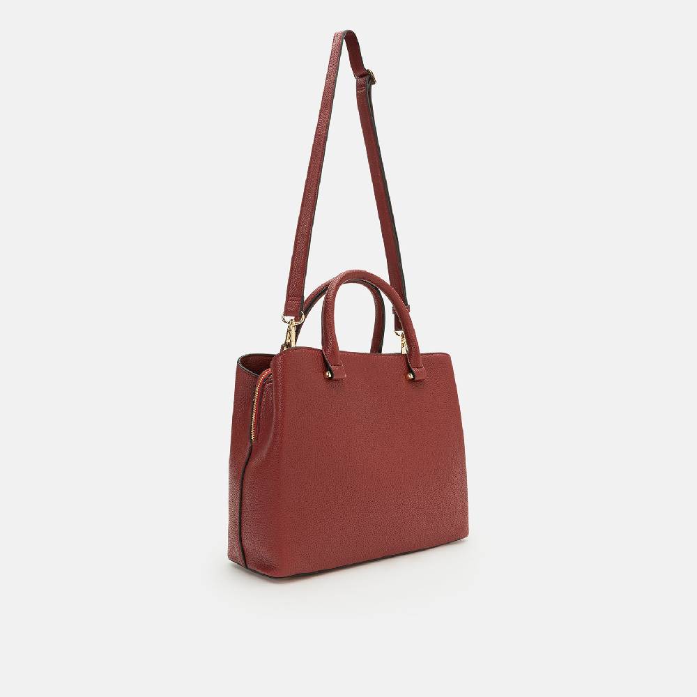 L. Credi Maxima Henkeltasche rot Schlussverkauf