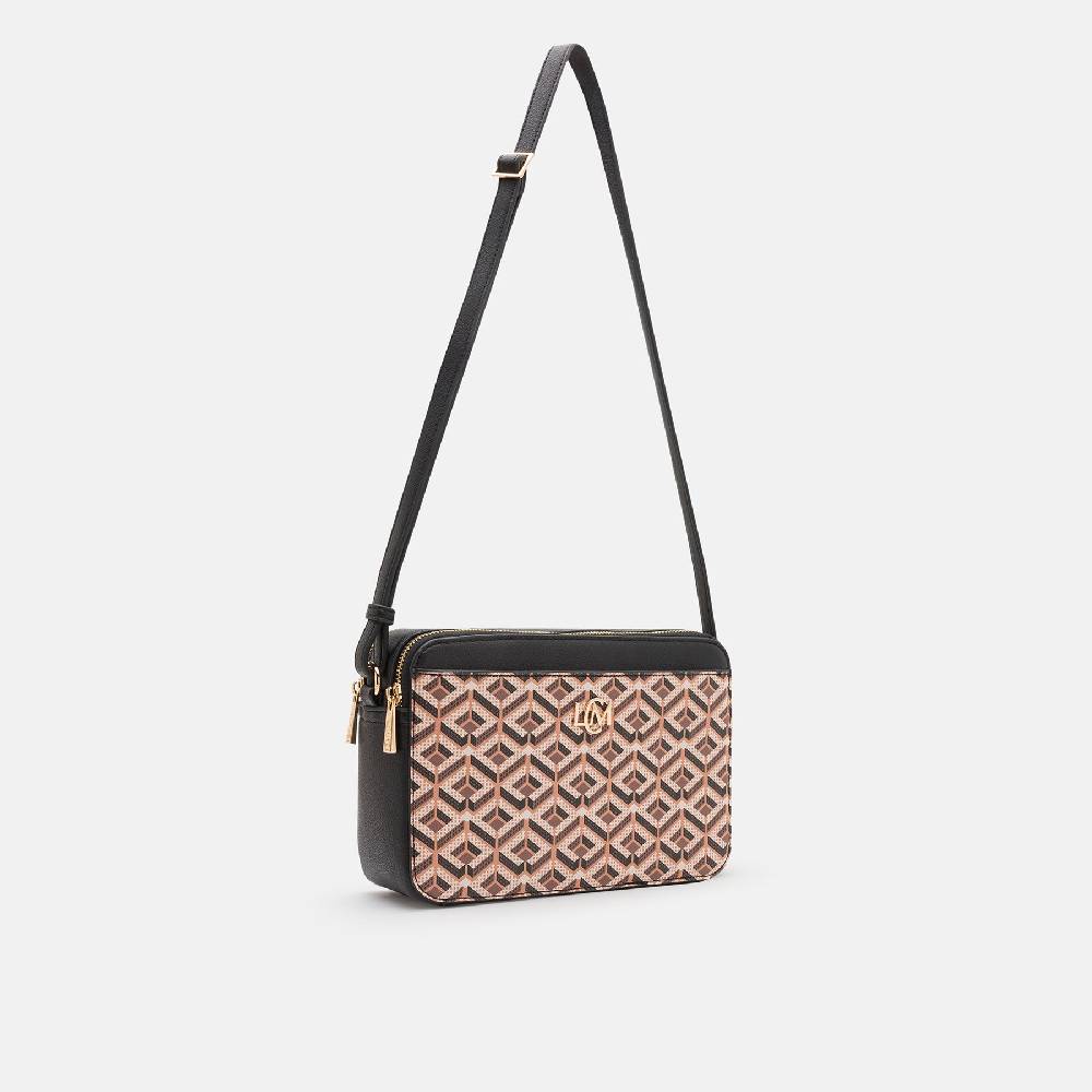 L. Credi Melina Umhängetasche schwarz / mix Flash Sale