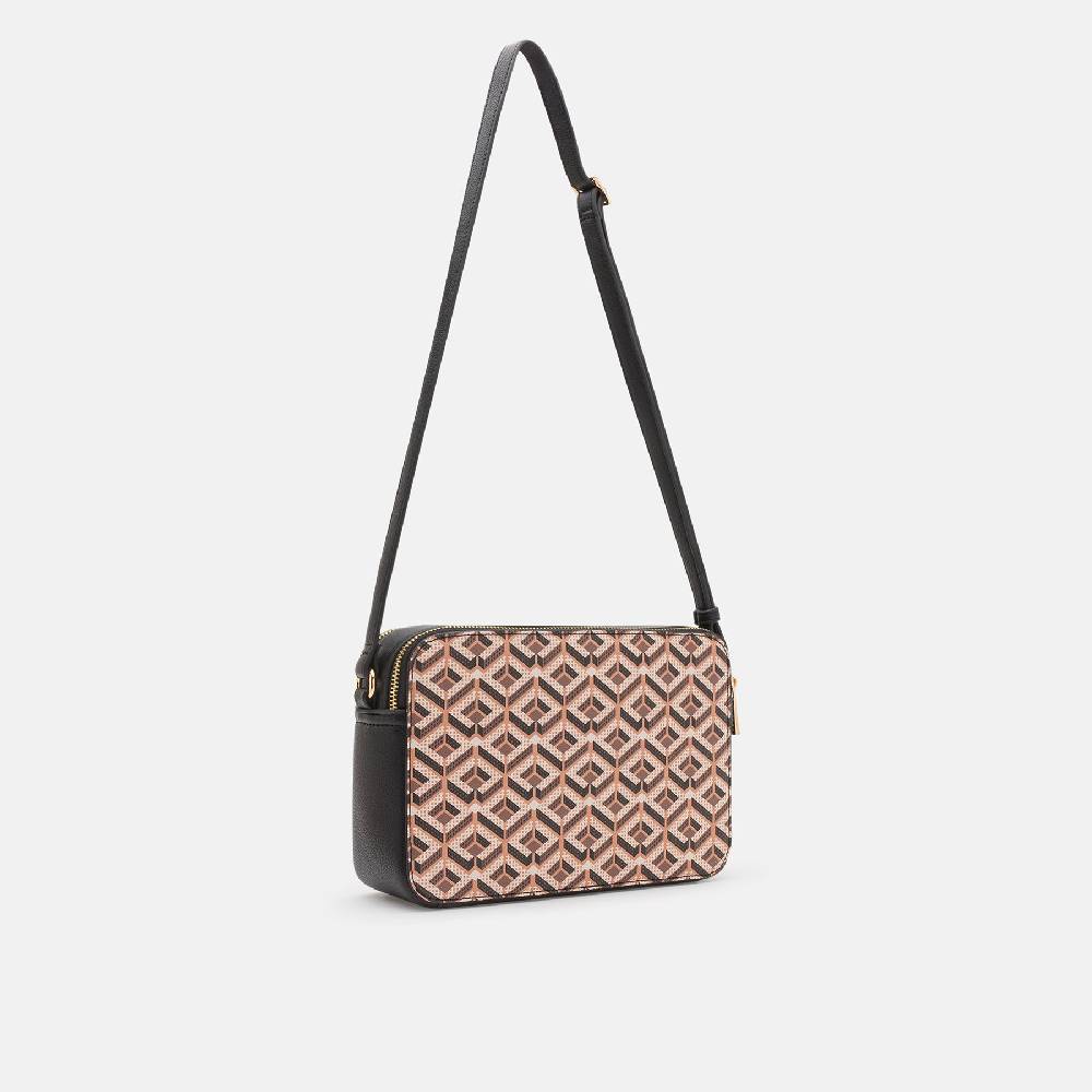 L. Credi Melina Umhängetasche schwarz / mix Flash Sale