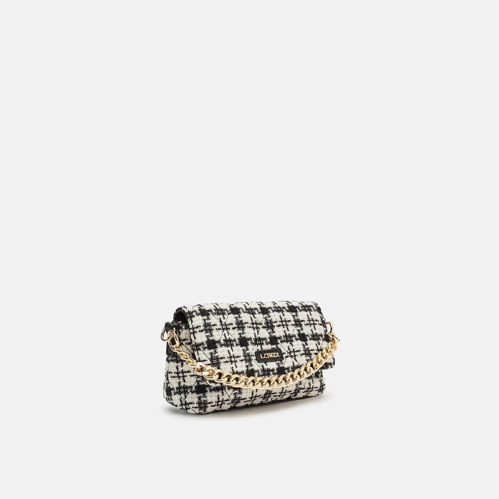 L. Credi Naissa Umhängetasche schwarz / offwhite Black Friday
