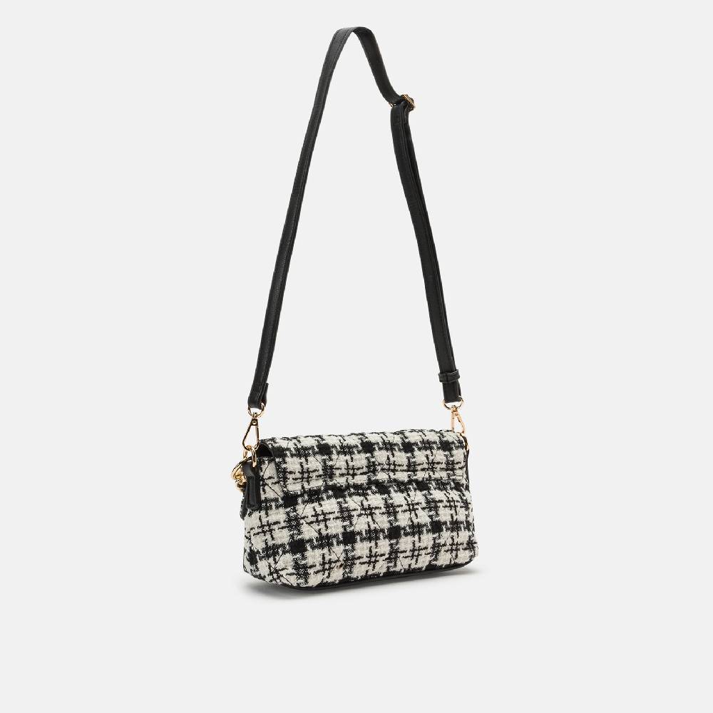 L. Credi Naissa Umhängetasche schwarz / offwhite Black Friday